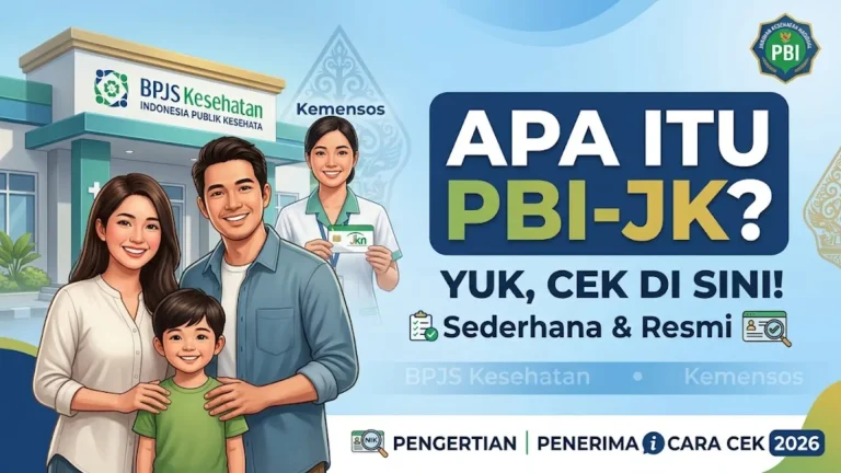 Apa Itu PBI-JK? Pengertian, Syarat, Manfaat dan Cara Cek Status 2026