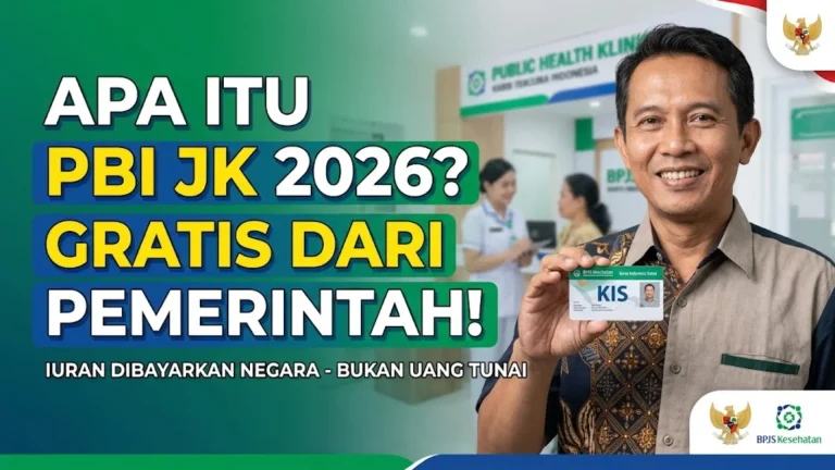 Apa Itu PBI JK dan Siapa Saja yang Berhak Menerima? Ketahui Cara Cek Status pada Tahun 2026