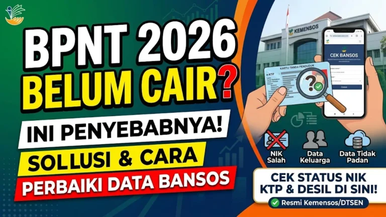 BPNT 2026 Belum Diterima? Cara Cek Status Penerima dan Perbaiki Data Bansos