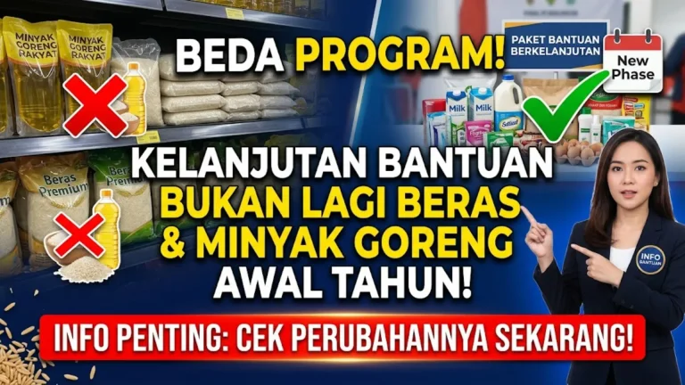 Bansos Beras dan Minyak Goreng 2026 Kapan Cair? Cek Syarat dan Penerima