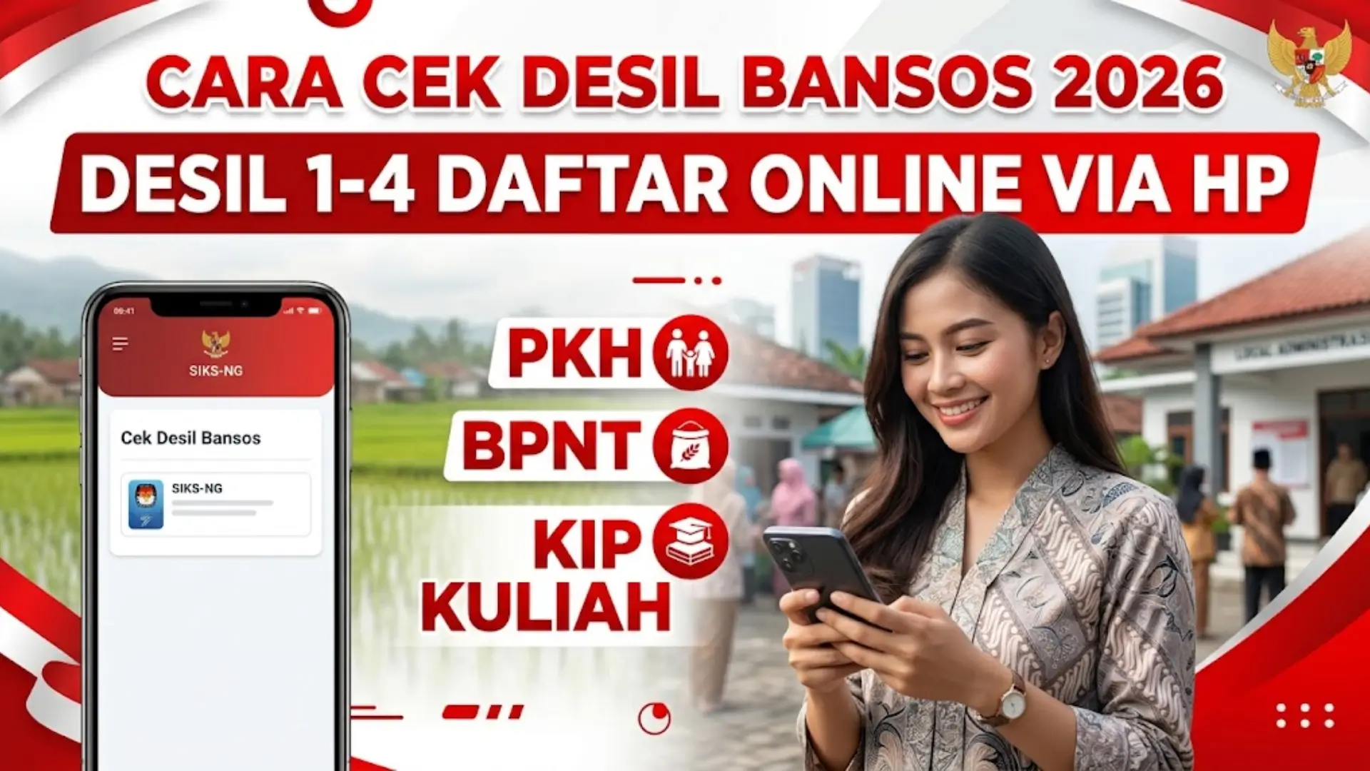 Cek Desil Bansos 2026 Secara Online di HP Panduan Mudah PKH BPNT dan KIP Kuliah 