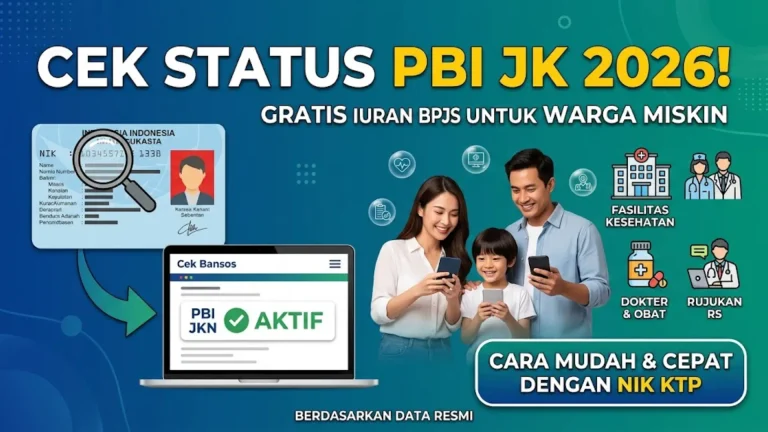 PBI JK 2026 Itu Apa? Ketahui Syarat dan Cara Mudah Daftar