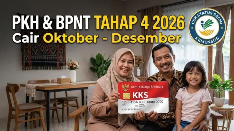 PKH BPNT Tahap 4 2026 Kapan Cair? Cek Jadwal, Status dan Penyebab Belum Masuk