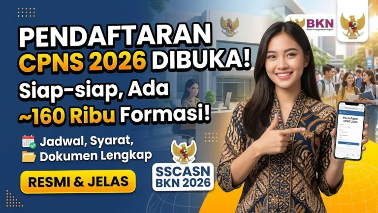 Pendaftaran CPNS 2026 Kapan Dimulai? Jadwal Lengkap dan Informasi Terbaru 