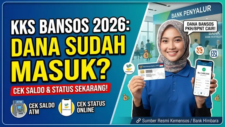 Bansos 2026 Tidak Cair Padahal Terdaftar? Ini yang Perlu Dilakukan