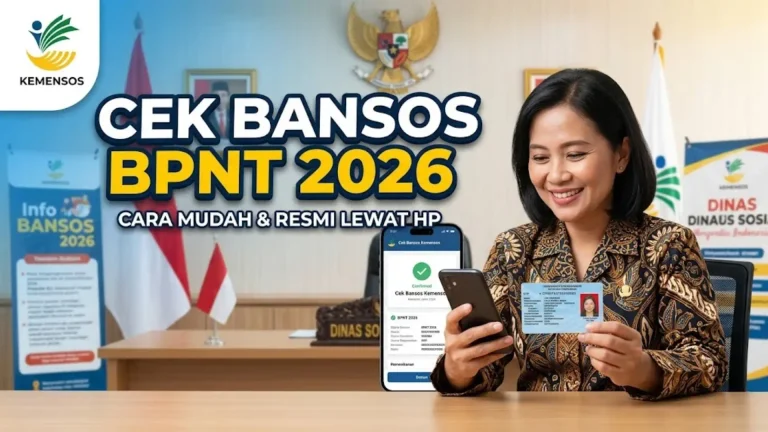 Cek Bansos BPNT 2026 Cara Mengetahui Jadwal dan Status Pencairan