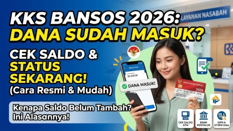 KKS Bansos 2026