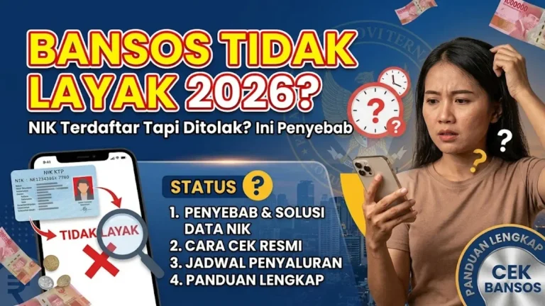 Status Bansos Tidak Layak 2026? Cek Penyebab dan Cara Perbaiki Data