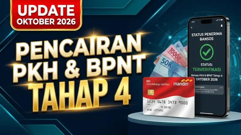 Update Pencairan PKH BPNT Tahap 4 Oktober 2026 Daftar Wilayah Terbaru